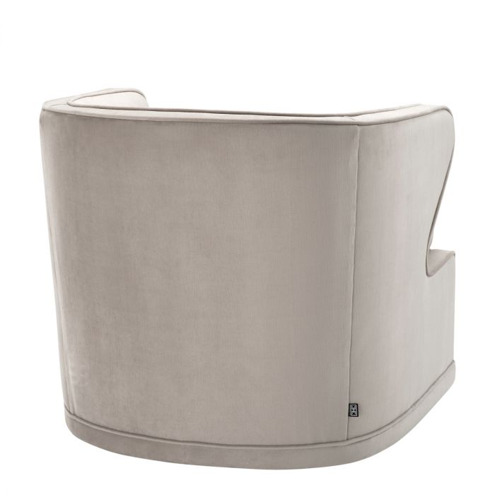 Swivel Chair Dorset pebble grey