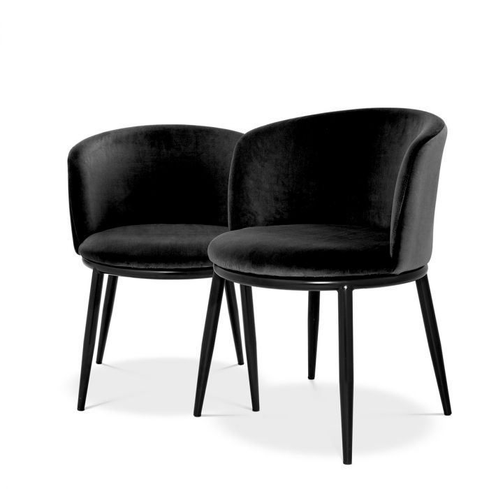 Dining Chair Filmore cameron black set of 2