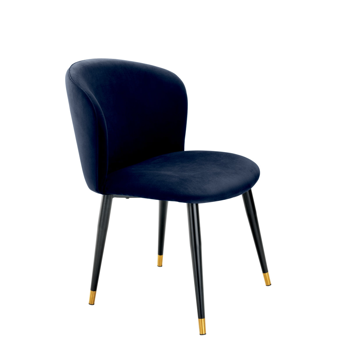 Blue Velvet Retro Dining Chair Volante | Eichholtzmh.com