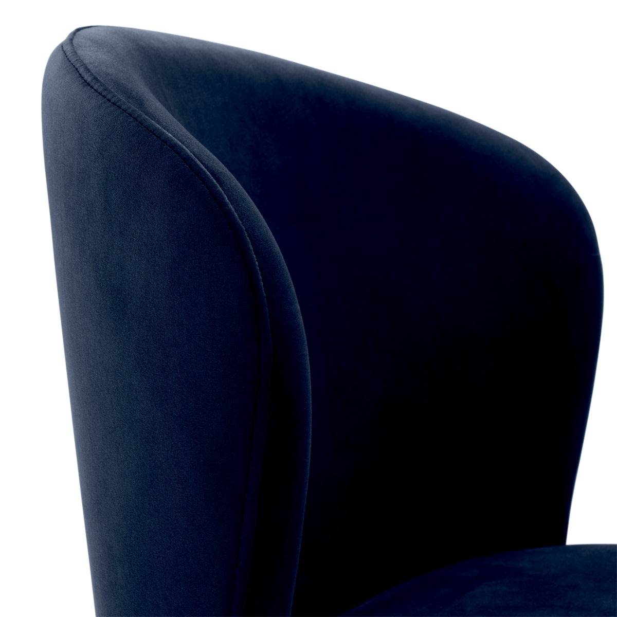 Blue Velvet Retro Dining Chair Volante | Eichholtzmh.com