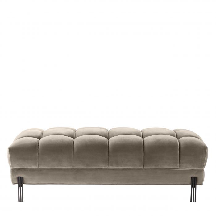 Bench Sienna savona greige velvet