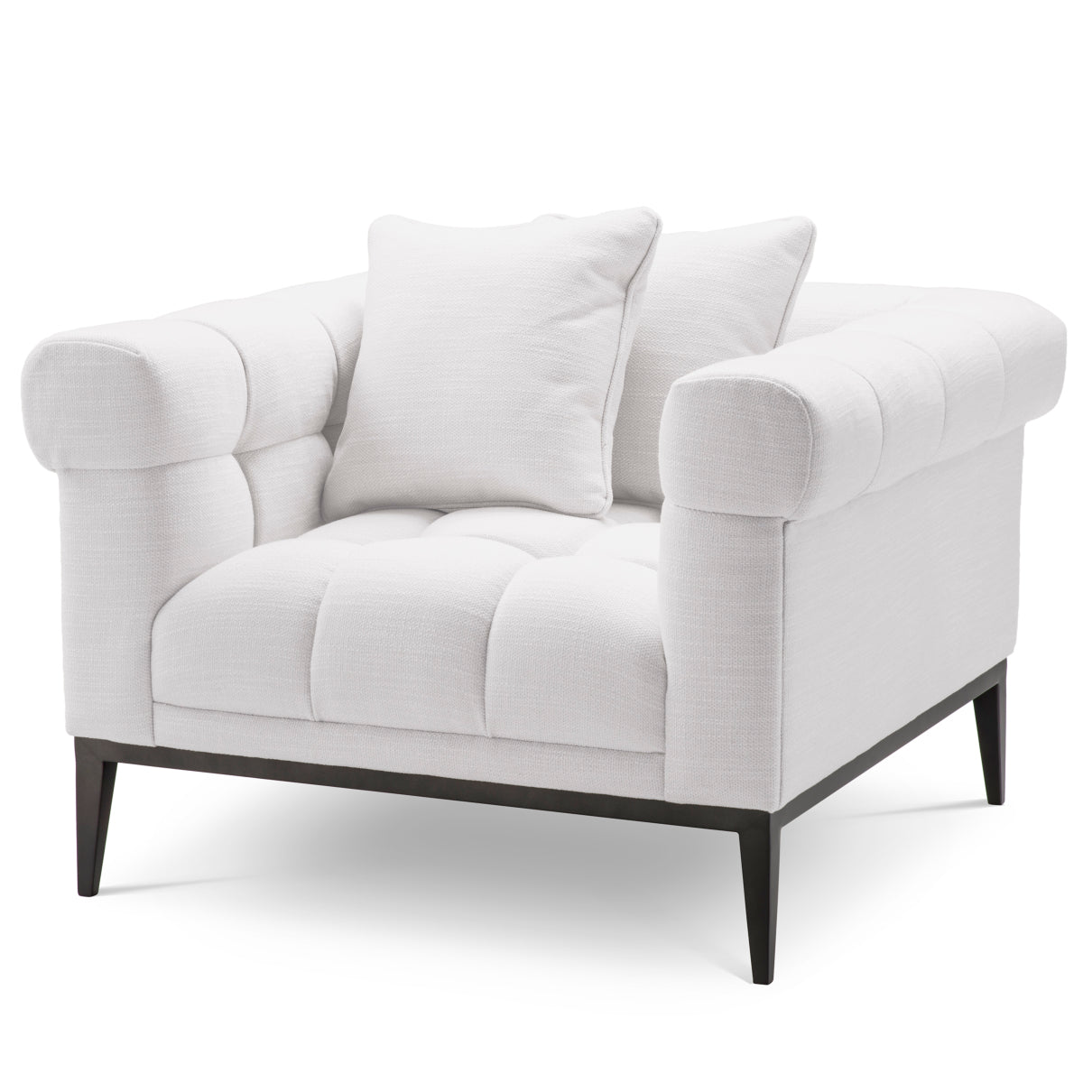 White Tufted Accent Chair Aurelio | Eichholtzmh.com