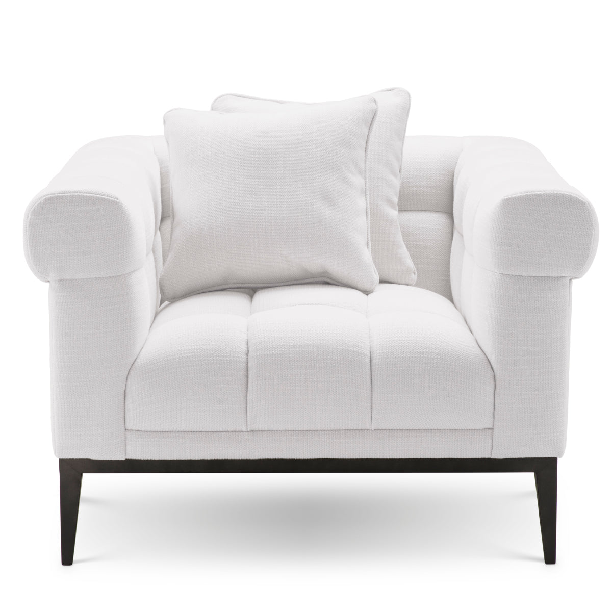 White Tufted Accent Chair Aurelio | Eichholtzmh.com