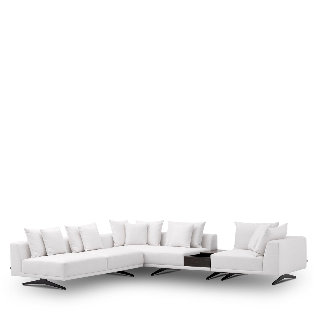 White Fabric Sectional Sofa Endless | Eichholtzmh.com