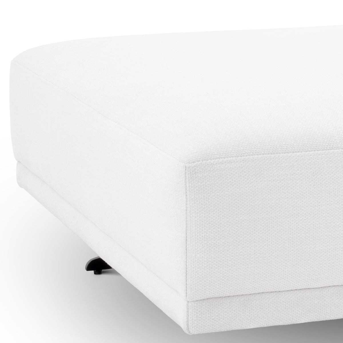 White Upholstered Avalon Ottoman Endless | Eichholtzmh.com