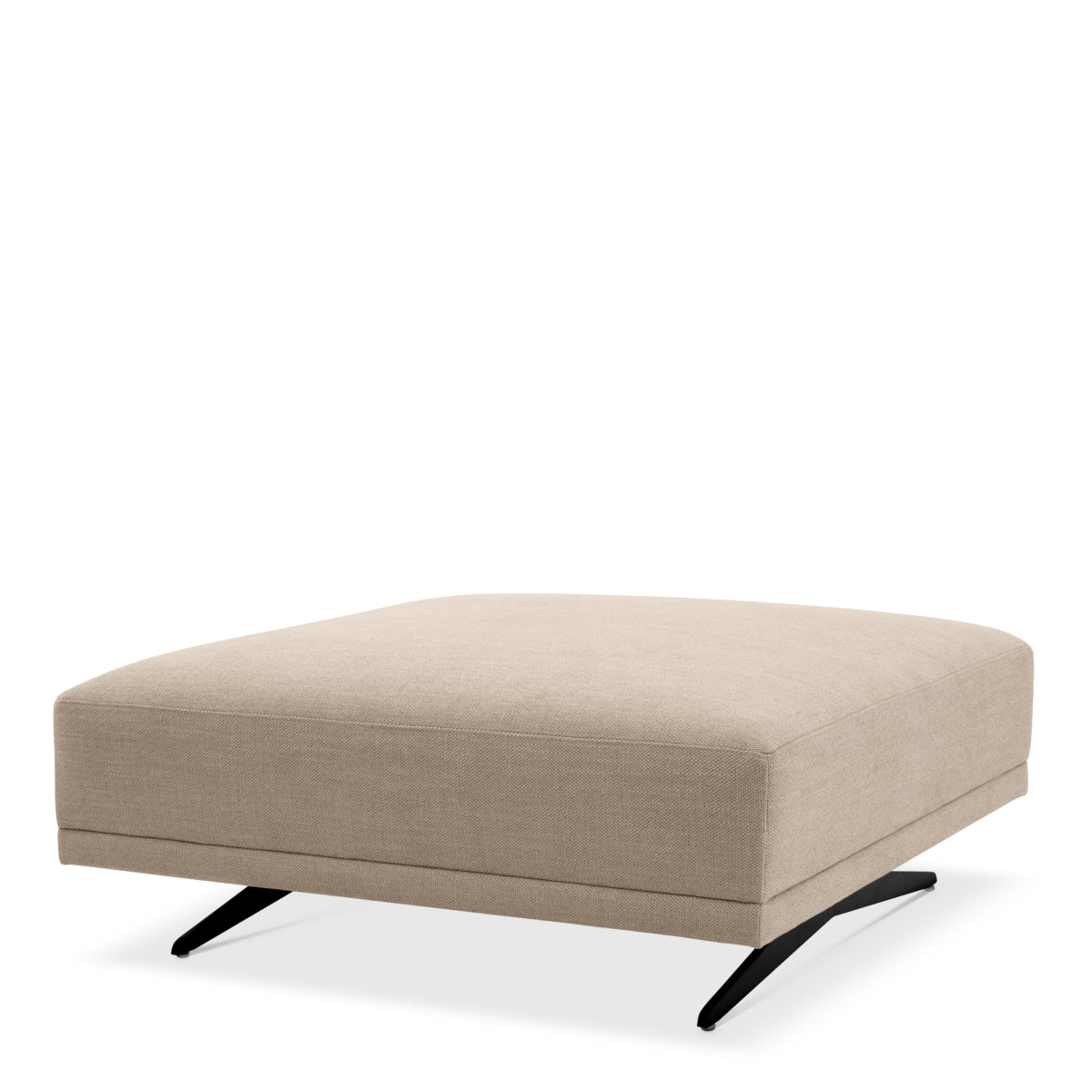 Sand Upholstered Avalon Ottoman Endless | Eichholtzmh.com