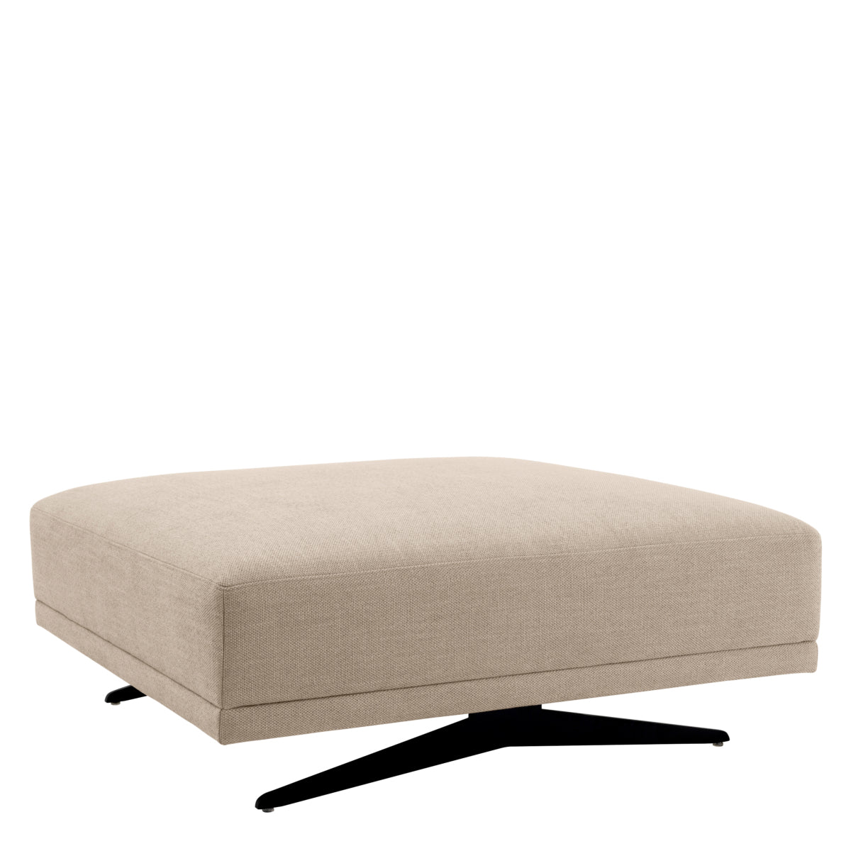 Sand Upholstered Avalon Ottoman Endless | Eichholtzmh.com