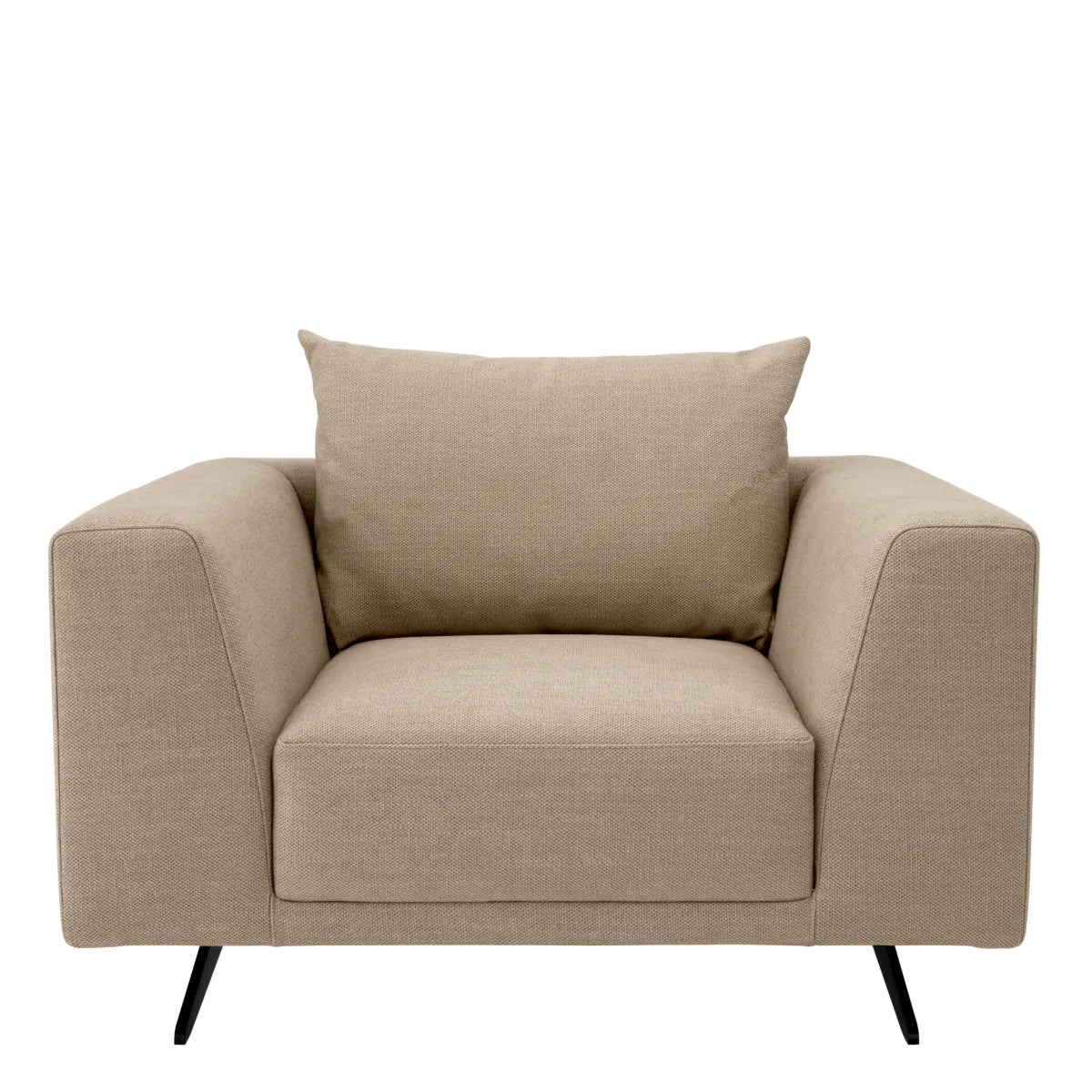 Upholstered Sand Lounge Armchair Endless | Eichholtzmh.com