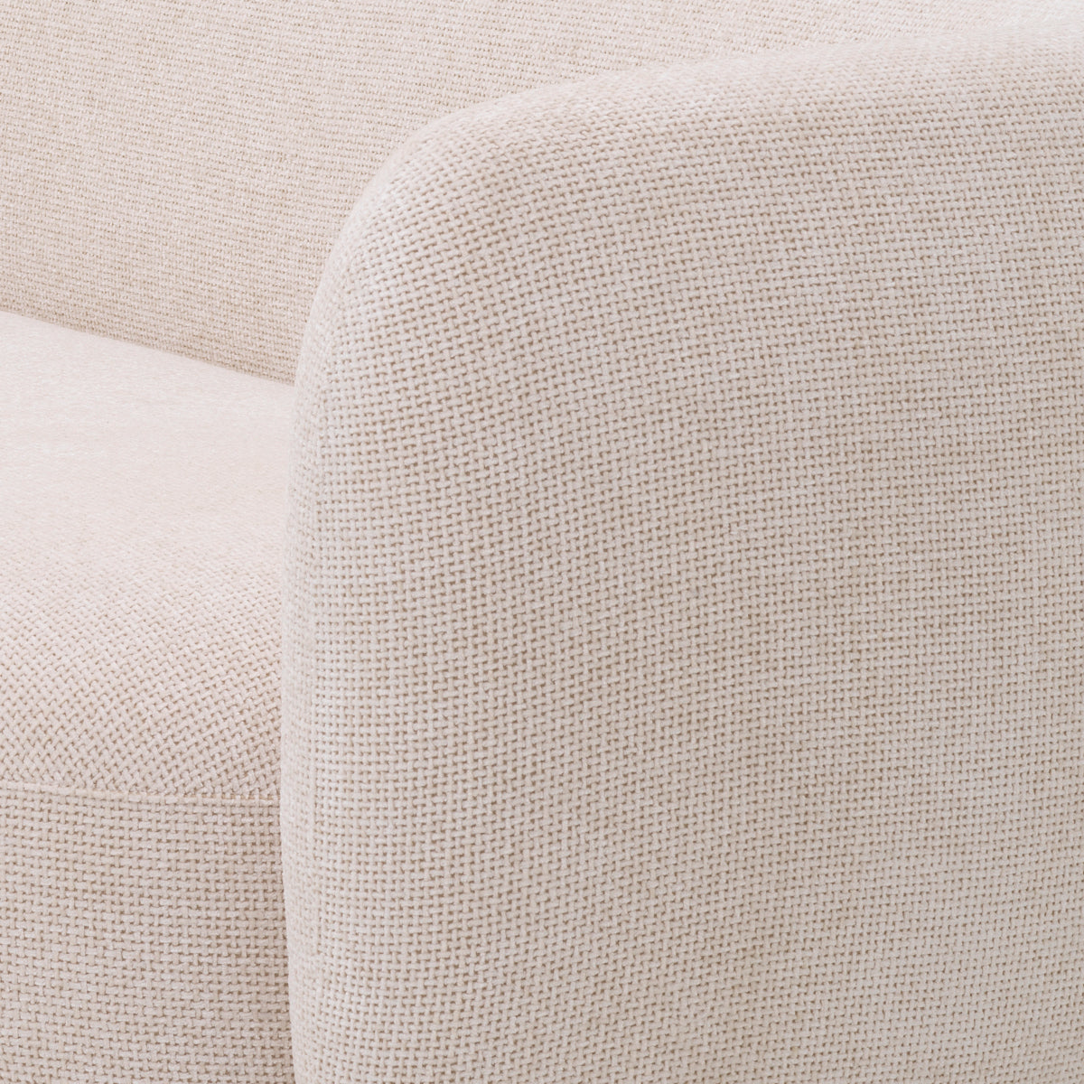 White Curved Sofa Roxy | Eichholtzmh.com