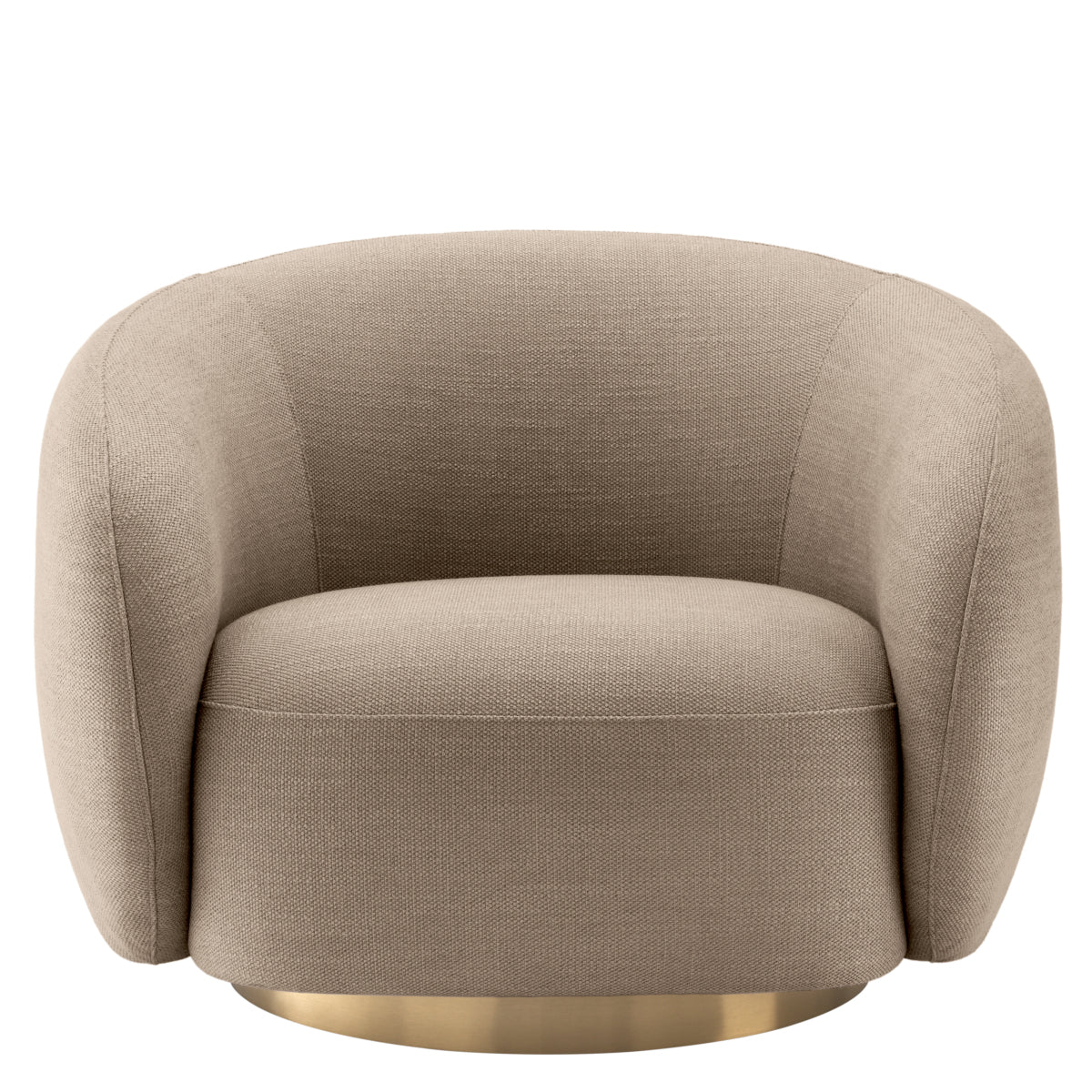 Avalon Sand Swivel Chair Brice | Eichholtzmh.com
