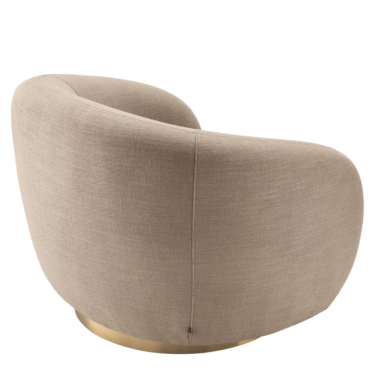 Avalon Sand Swivel Chair Brice | Eichholtzmh.com