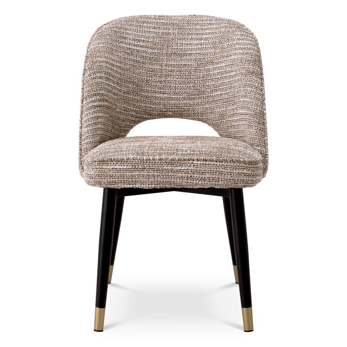 Beige Cut-Out Dining Chair (2) Cliff