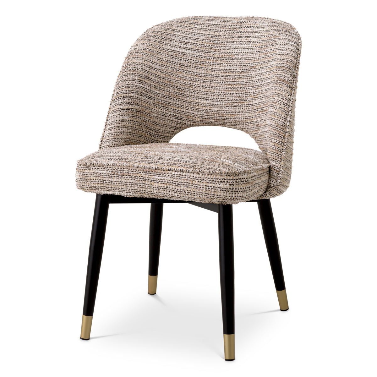 Beige Cut-Out Dining Chair (2) Cliff