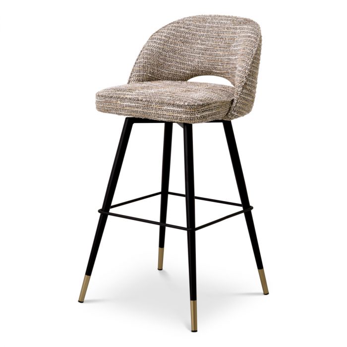 Bar Stool Cliff mademoiselle beige set of 2