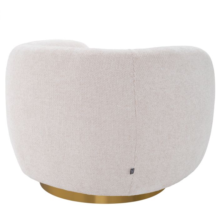 Swivel Chair Roxy lyssa off-white