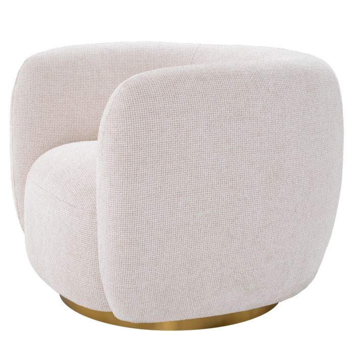 Swivel Chair Roxy lyssa off-white