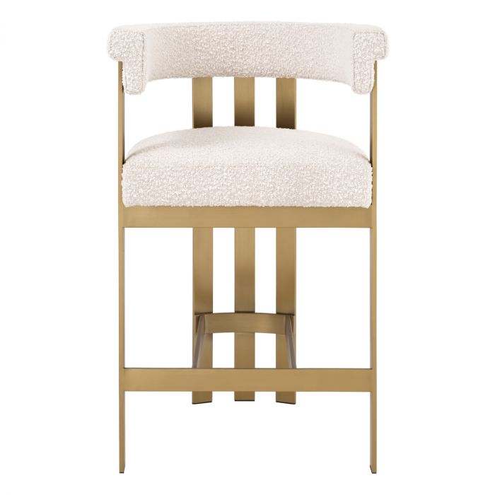 Counter Stool Clubhouse bouclé cream