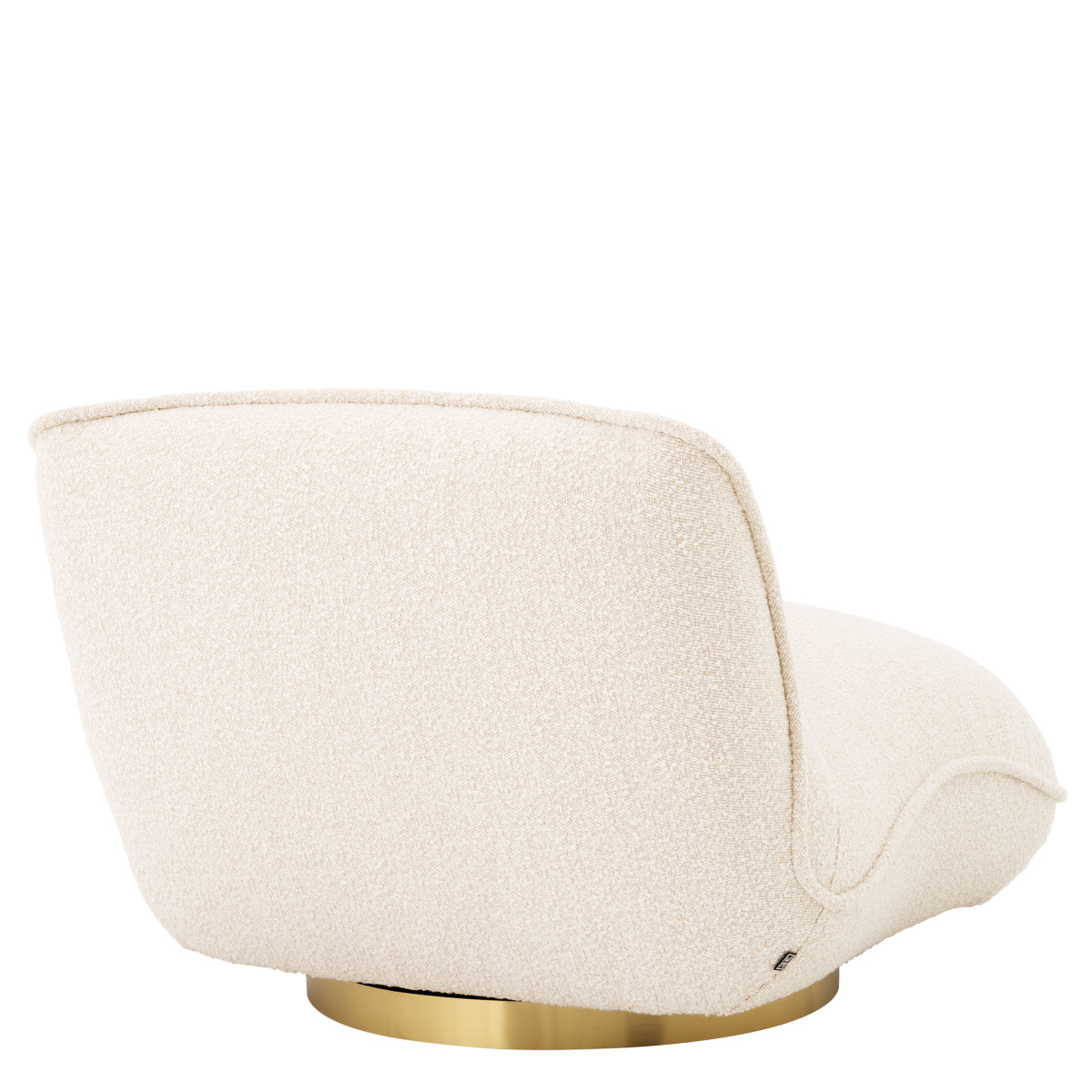 Cream Bouclé Swivel Chair Relax | Eichholtzmh.com