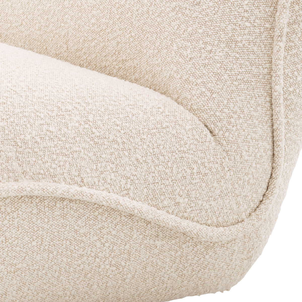 Cream Bouclé Swivel Chair Relax | Eichholtzmh.com