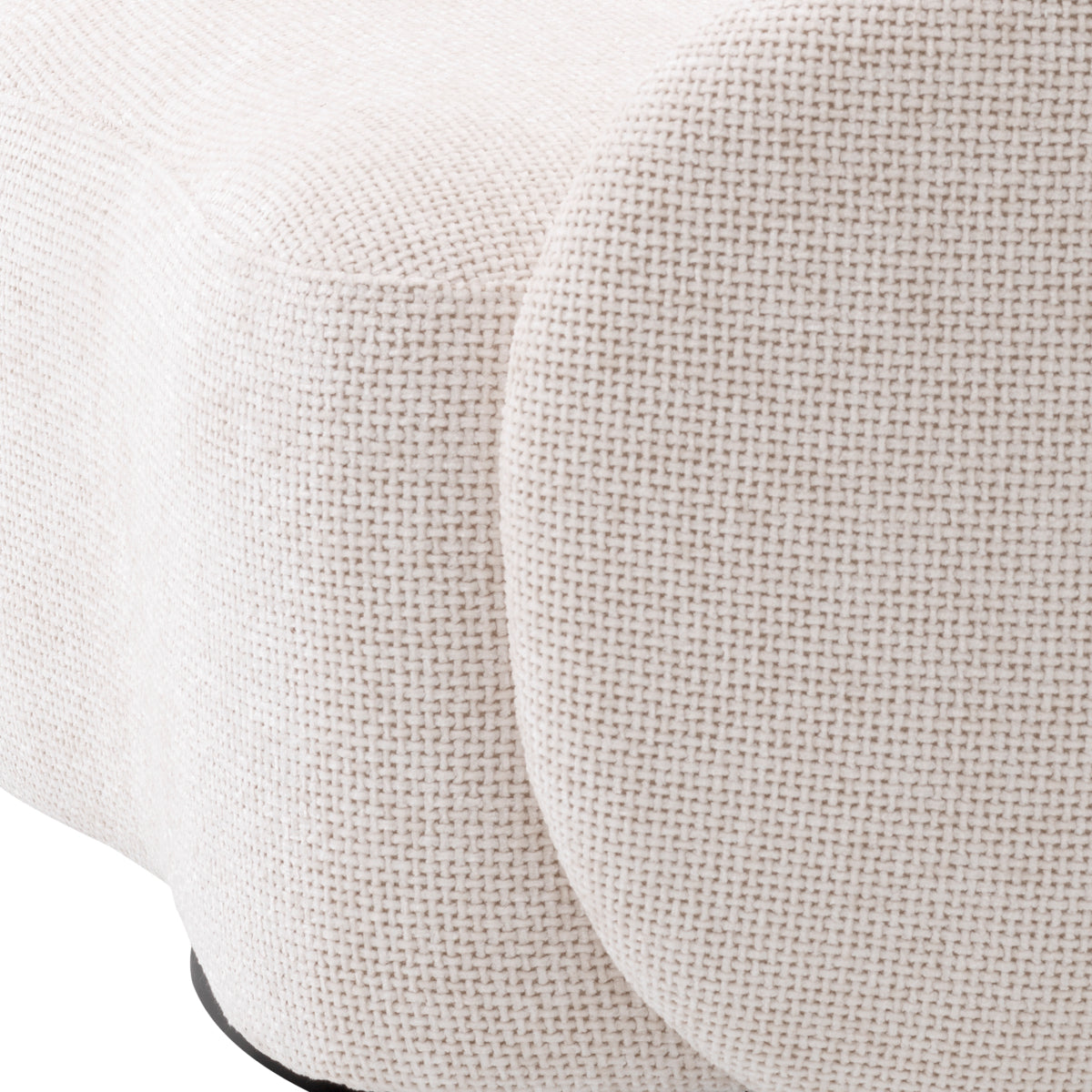 White Upholstered Armchair Amore