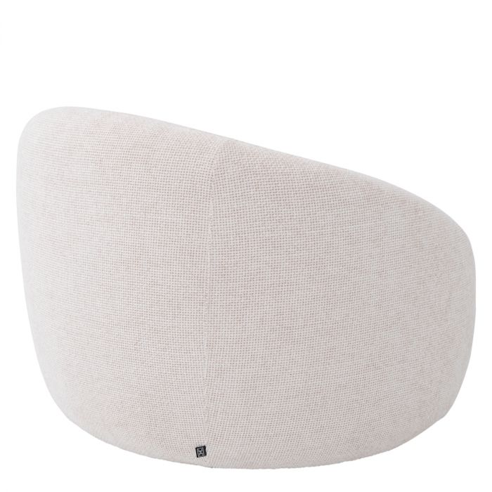 Swivel Chair Amore lyssa off-white