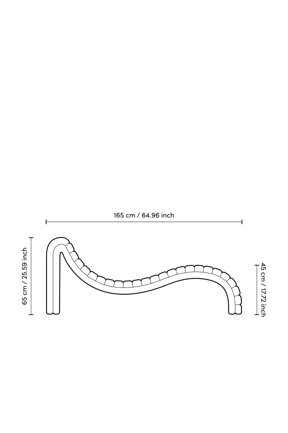 Gray Bouclé Chaise Longue Pioneer | Eichholtzmh.com