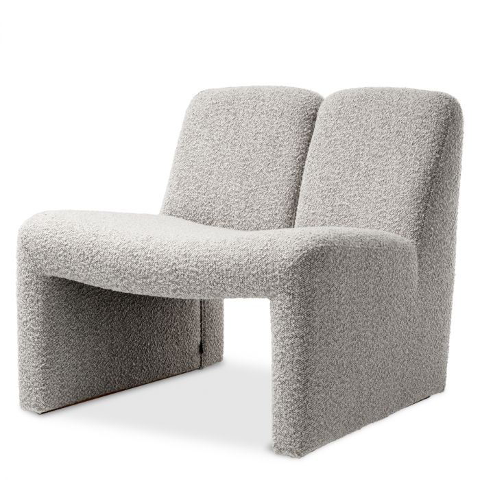 Chair Macintosh bouclé grey