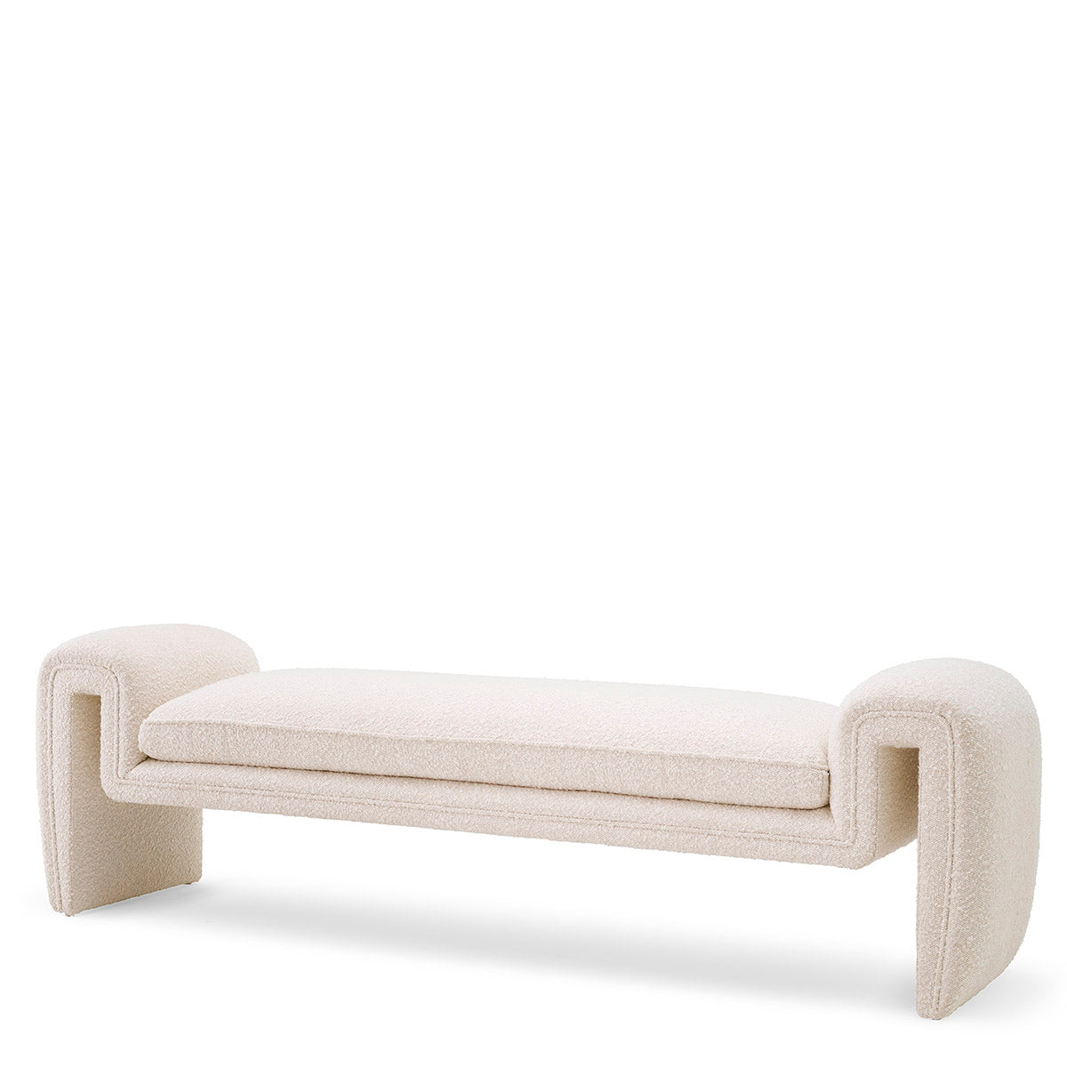 Luxurious Bouclé Bench L Tondo | Eichholtzmh.com
