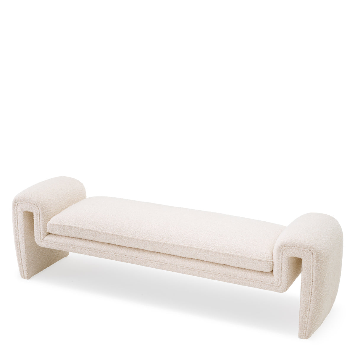 Luxurious Bouclé Bench L Tondo | Eichholtzmh.com