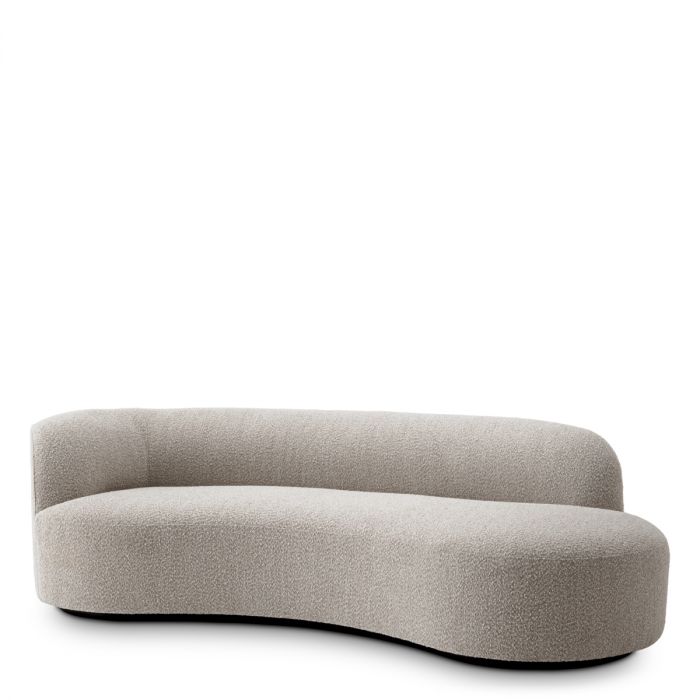Sofa Morten bouclé grey