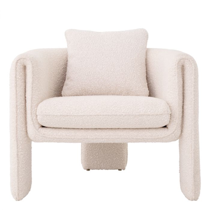 Chair Toto bouclé cream