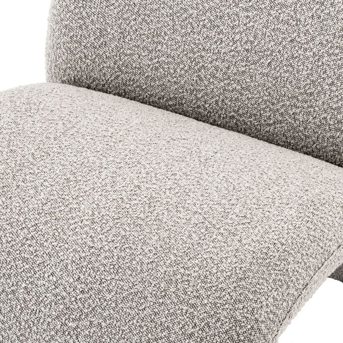 Chair Vignola bouclé grey