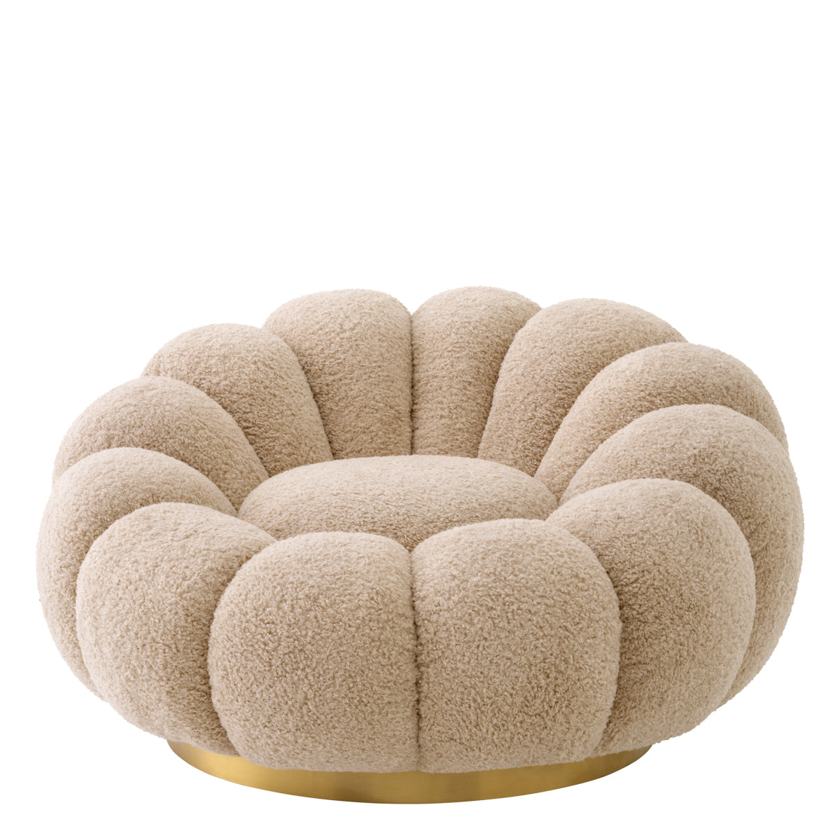 Light Brown Swivel Chair Mello