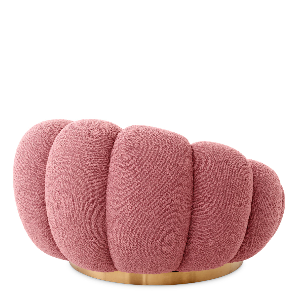 Pink Flower Design Swivel Chair Mello