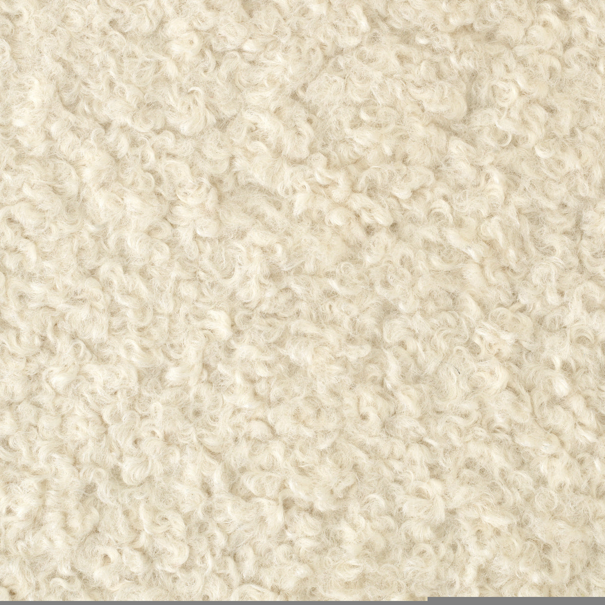 Off-White Curved Modern Lounge Chair Thompson