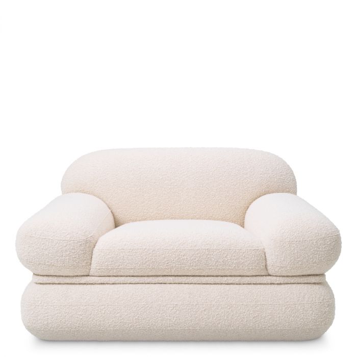 Chair Ménard bouclé cream