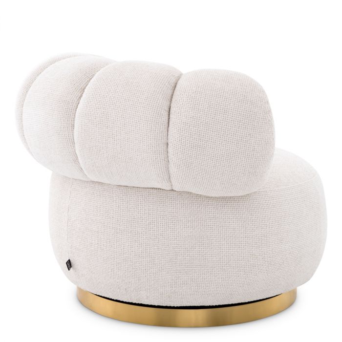 Swivel Chair Phedra lyssa off-white