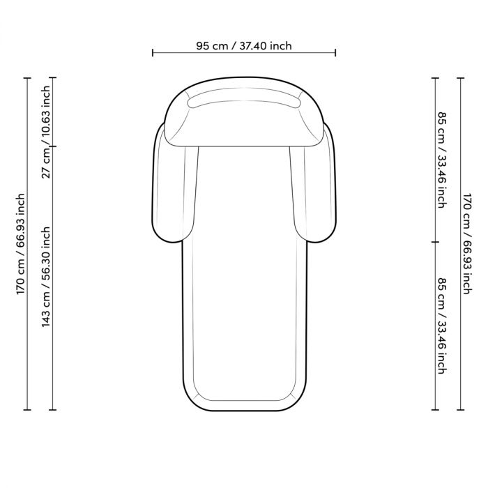 Chaise Longue Udine lyssa sand