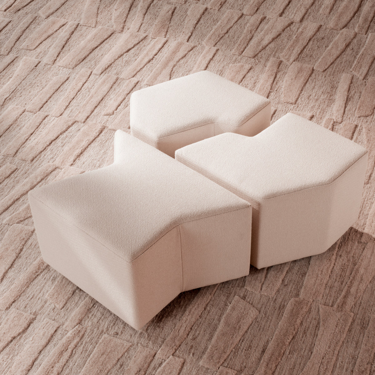 Rêve Cream Stools (3) Filbert | Eichholtzmh.com