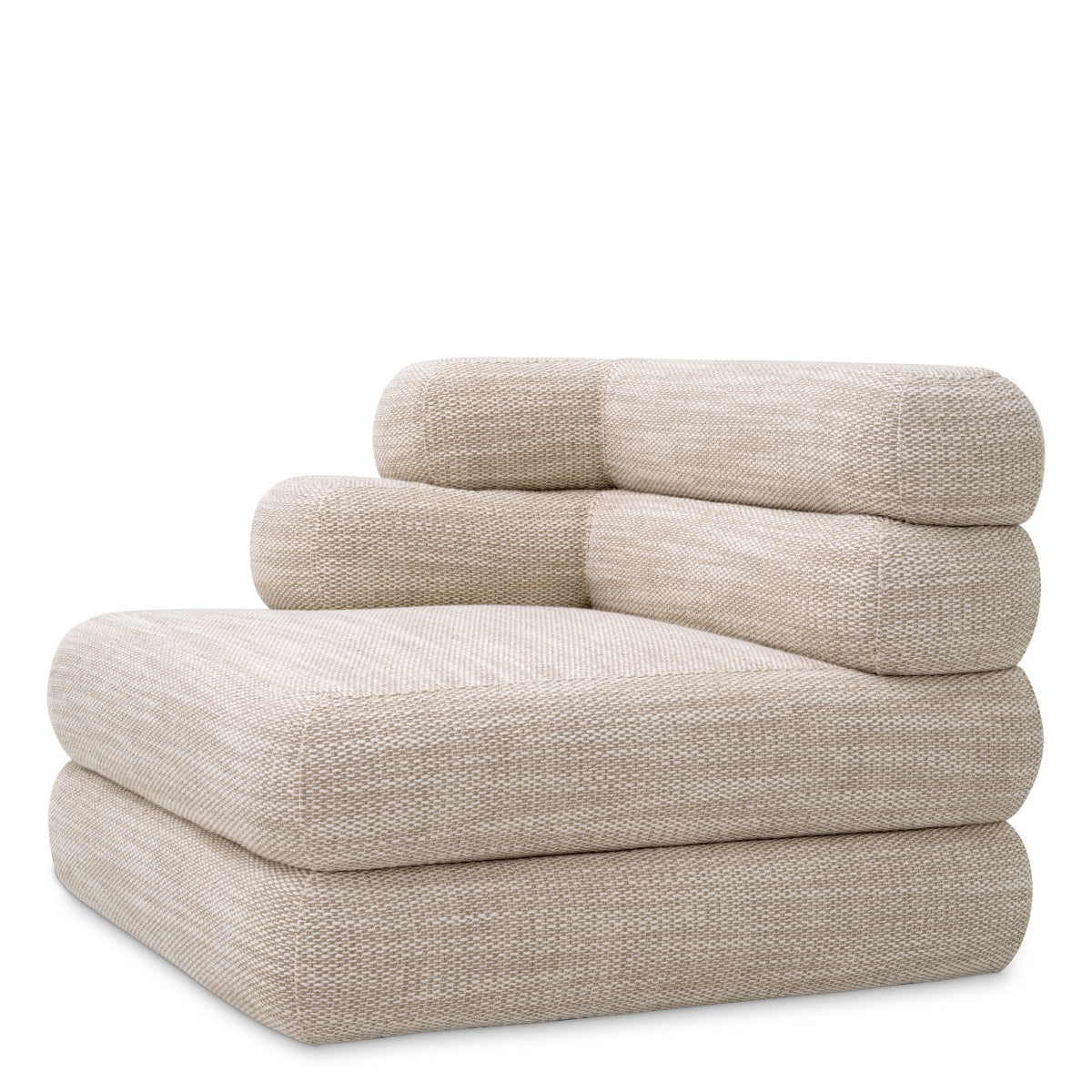 Tiered Left Modular Sofa Malaga