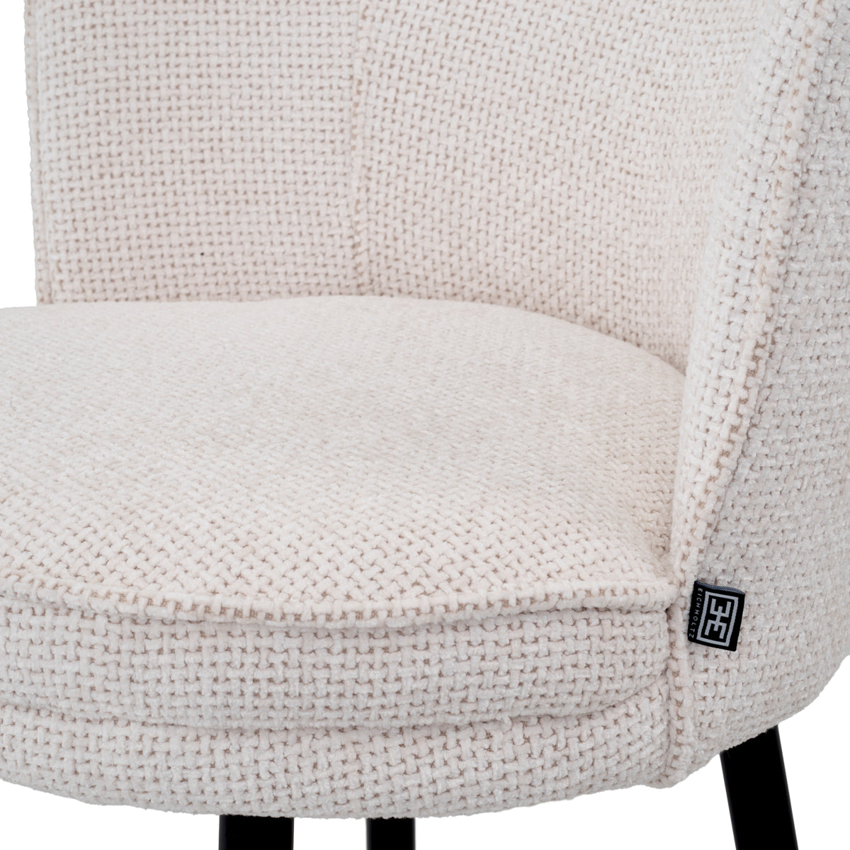 White Modern Swivel Bar Stool Grenada