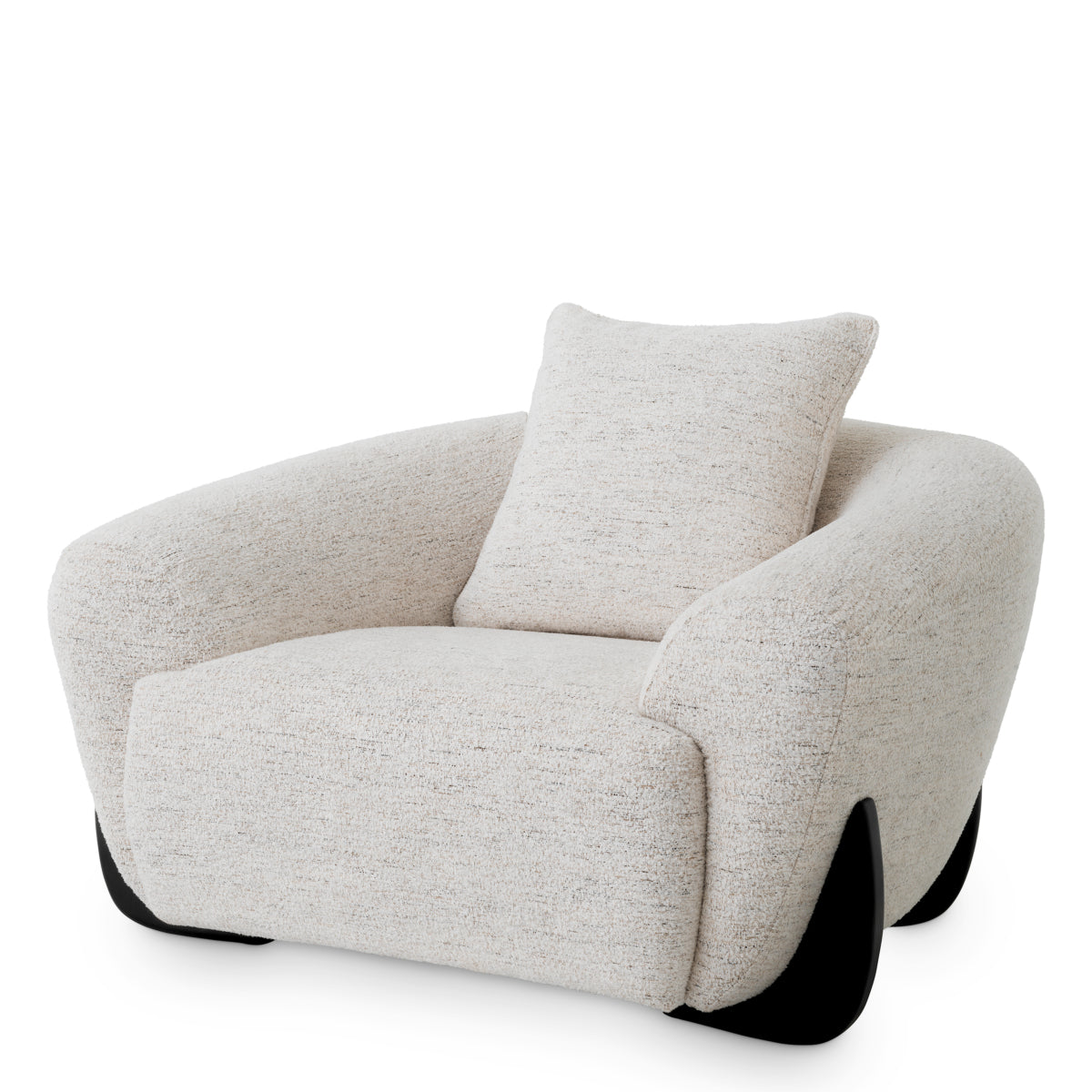 Curved Lounge Chair Siderno | Eichholtzmh.com
