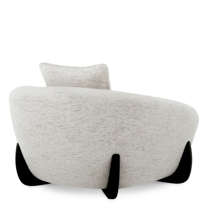 Chair Siderno seashell off-white