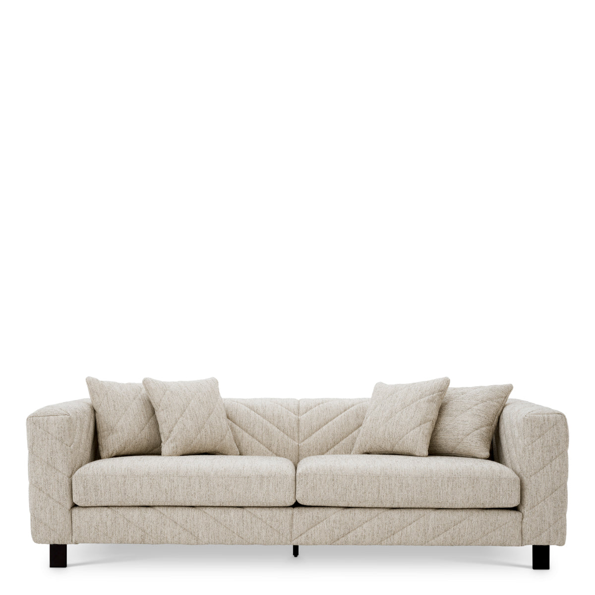 Gray Patterned Modern Sofa Avellino