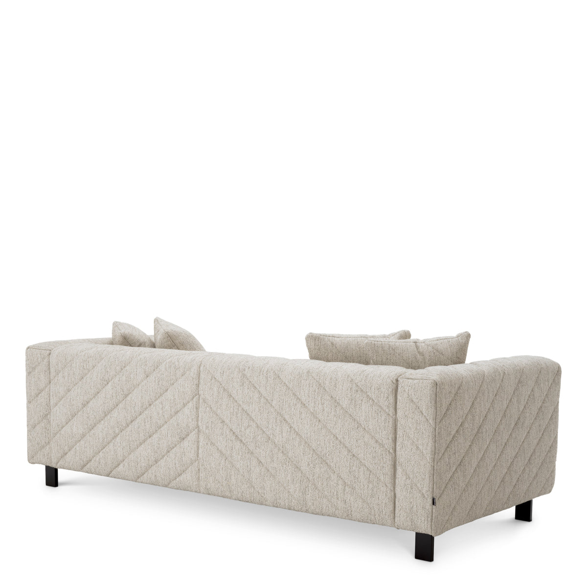 Gray Patterned Modern Sofa Avellino