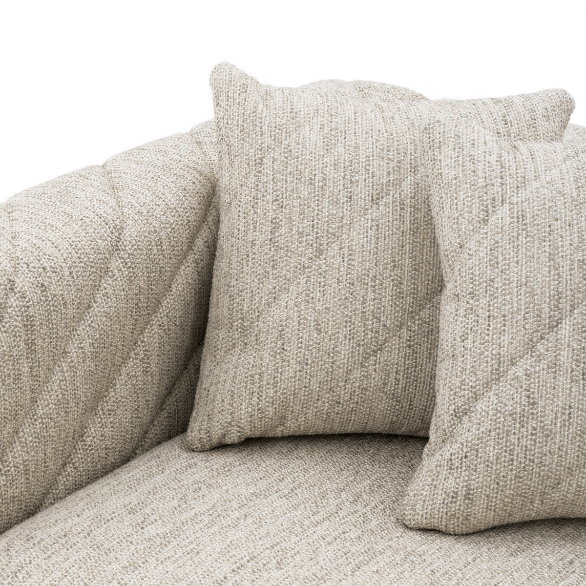 Gray Patterned Modern Sofa Avellino