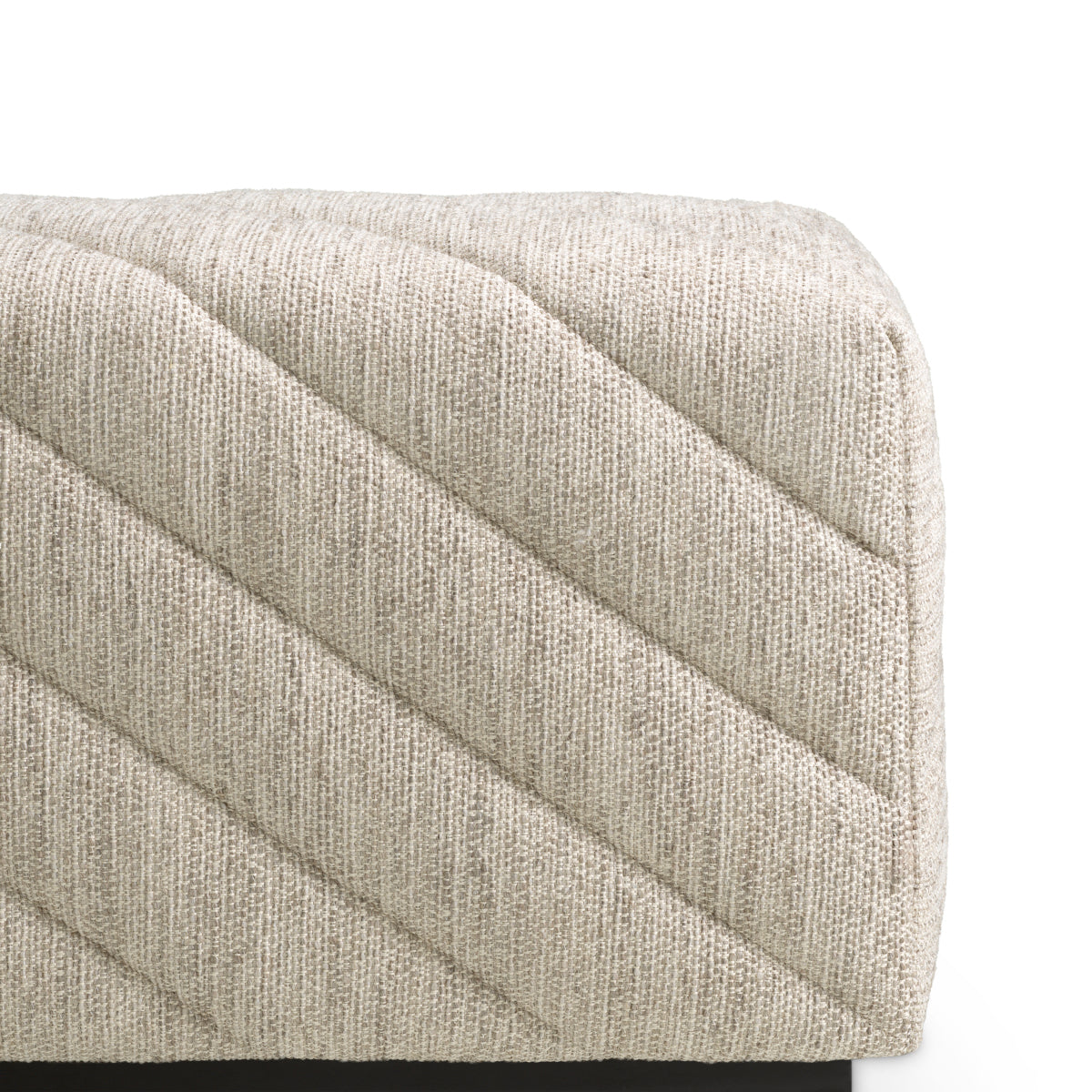 Gray Patterned Modern Bench Avellino