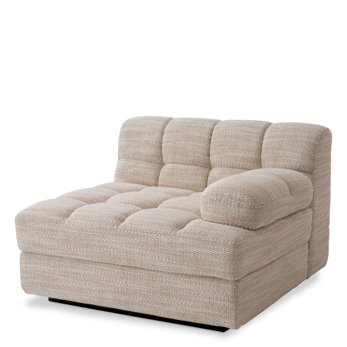 Sand Channeled Modular Right Sofa Dean