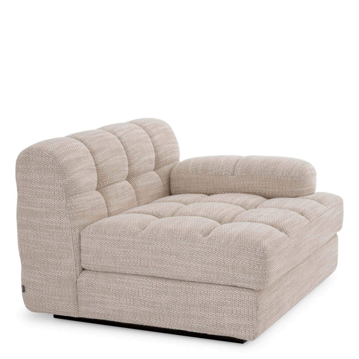 Sand Channeled Modular Right Sofa Dean
