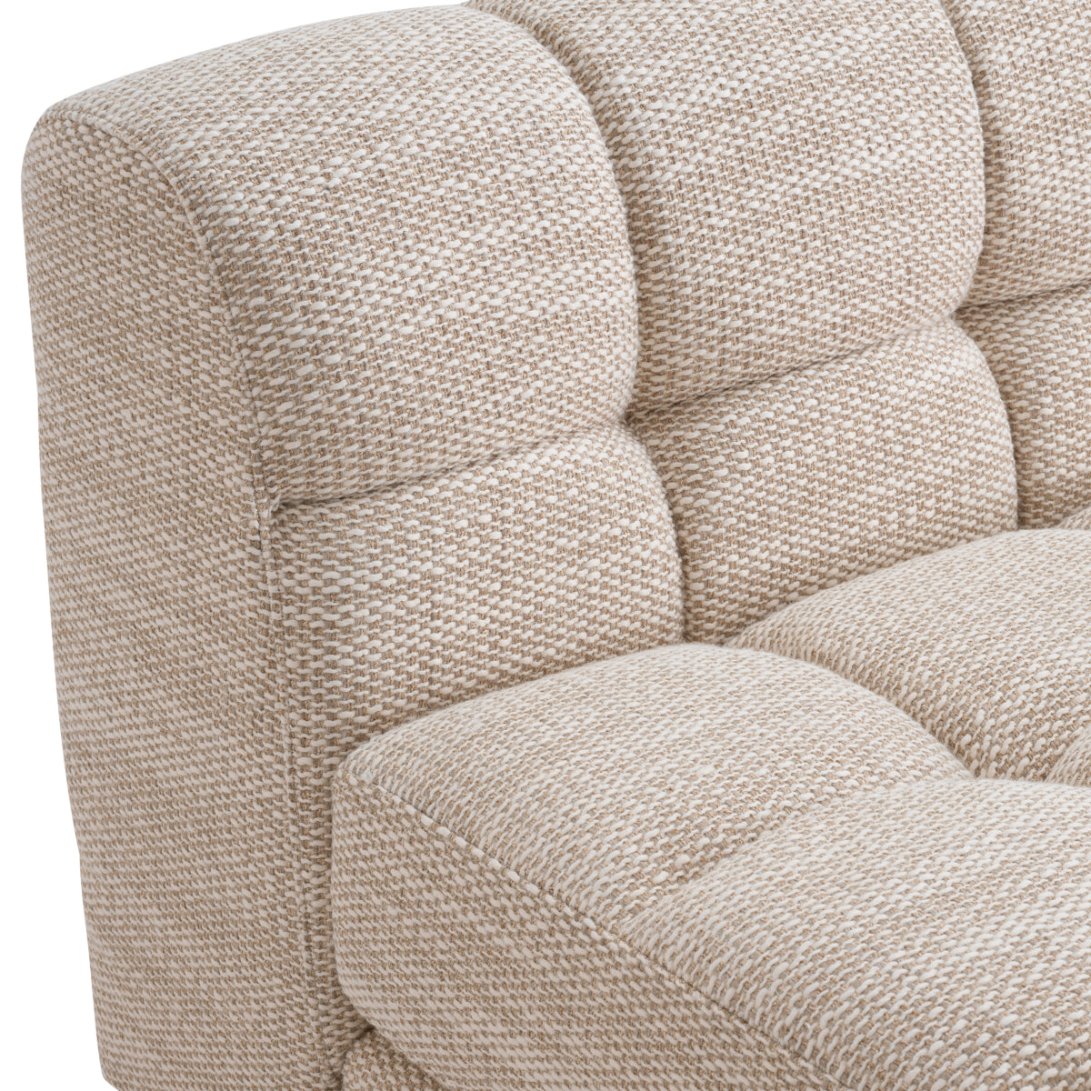 Sand Channeled Modular Right Sofa Dean